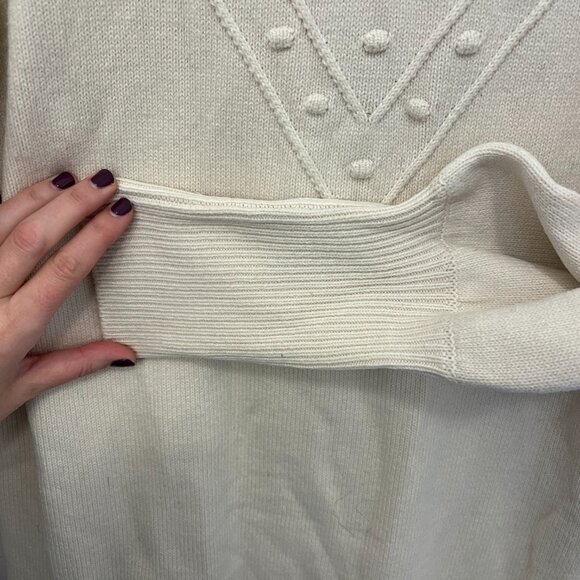 French Connection Cream Sweater Dress - Picture 3 of 6